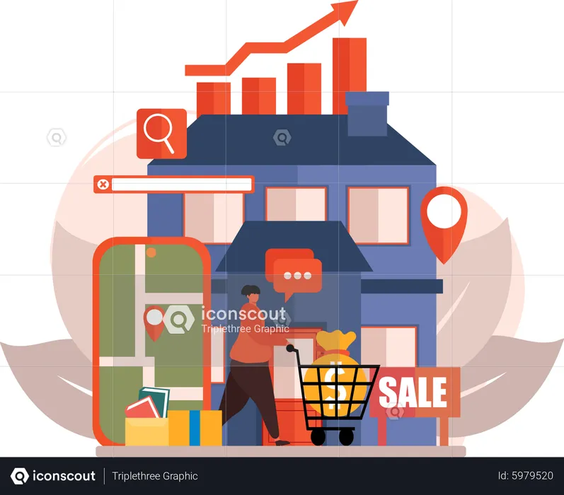 Sell Property  Illustration