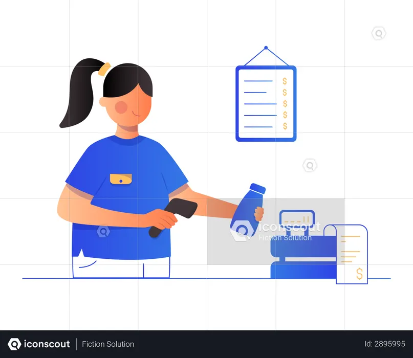 Seller  Illustration