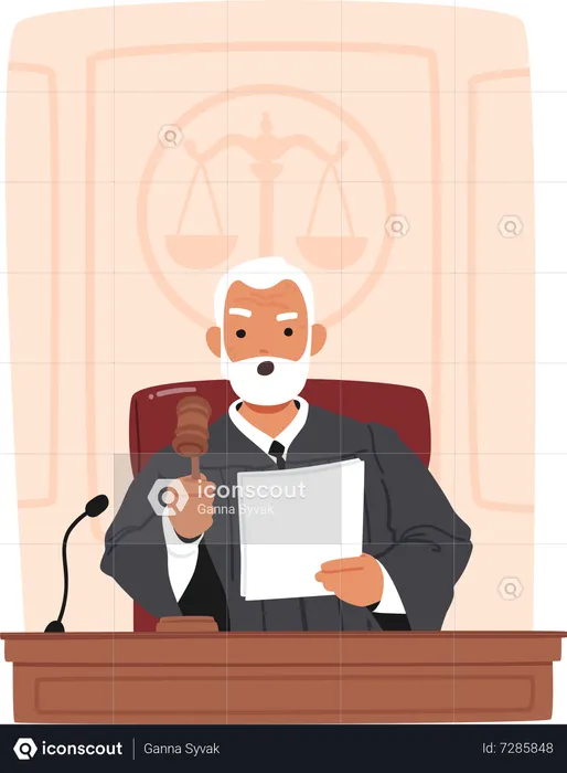 Senior Judge  Illustration