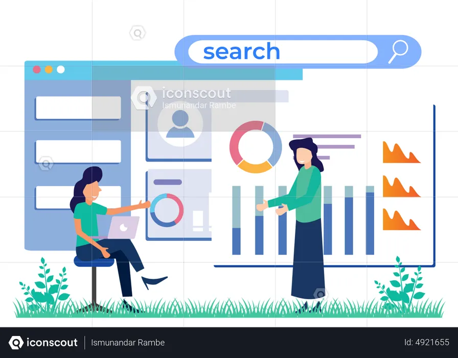 SEO-Analyse  Illustration