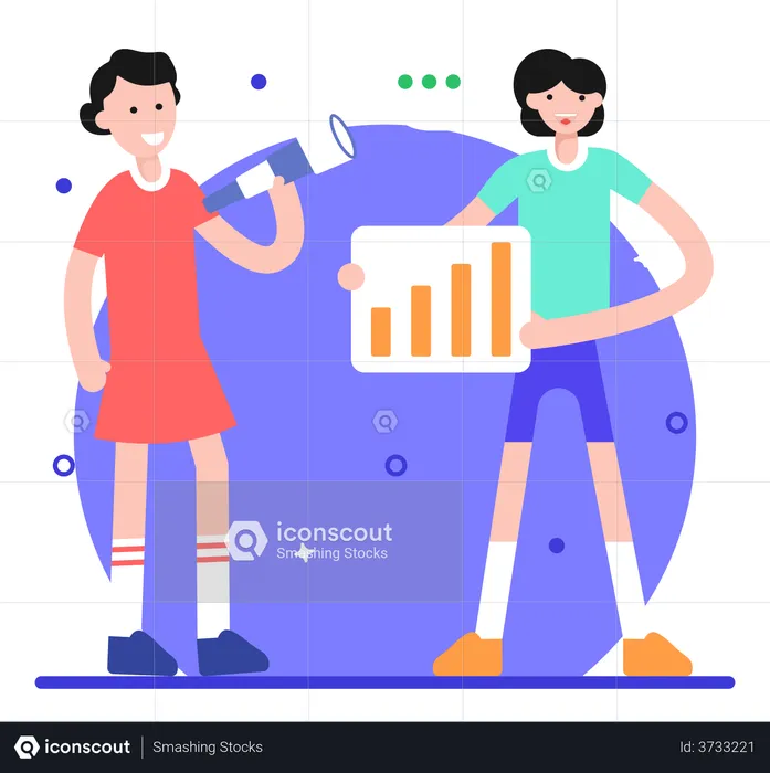 SEO analysis  Illustration