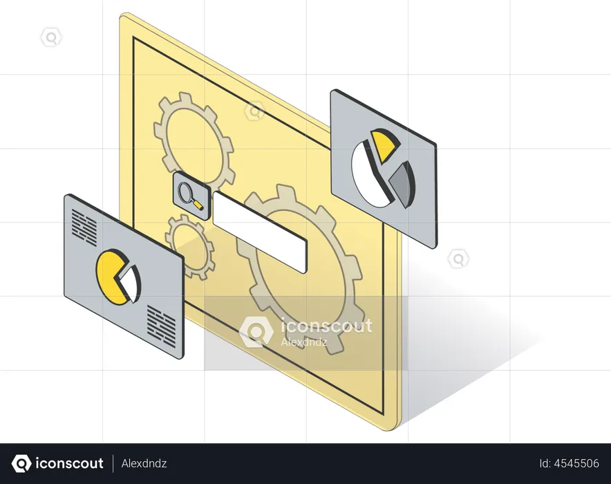 SEO maintenance  Illustration