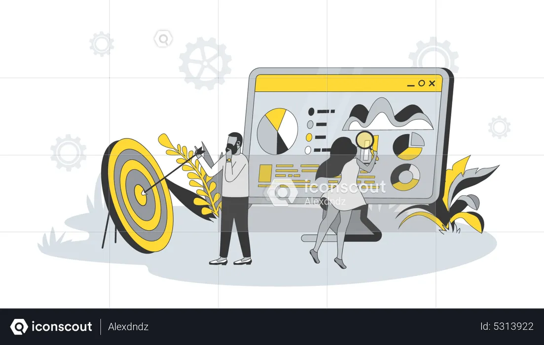 SEO optimization  Illustration