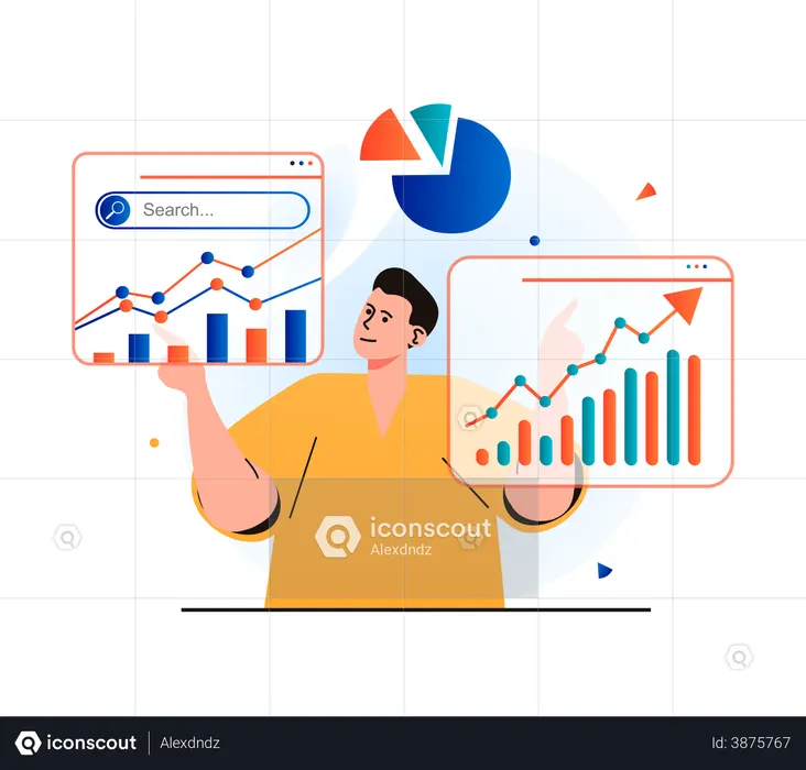 SEO Optimization  Illustration