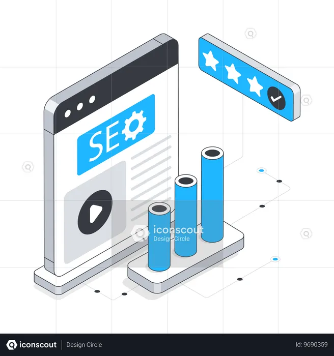 Seo Ranking  Illustration