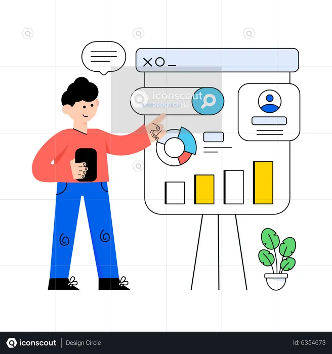 SEO Ranking  Illustration