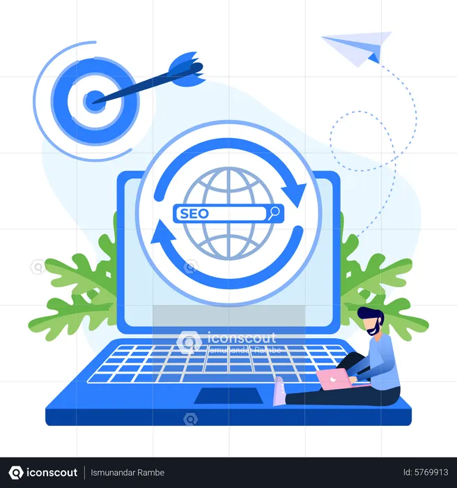 Seo target  Illustration