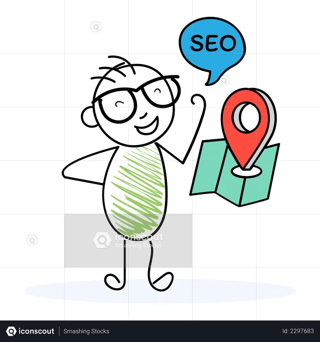 Navegación SEO  Ilustración