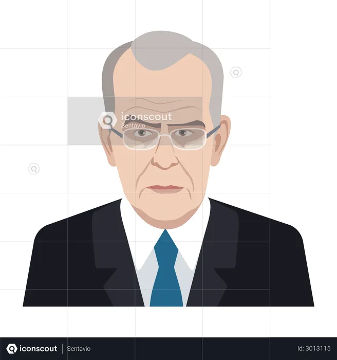 Sergey Lavrov  Illustration