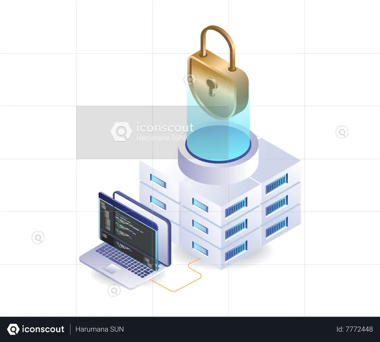 Server programmer language security  Illustration