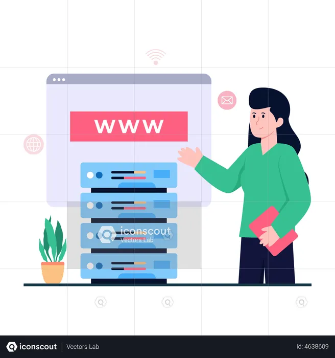 Serveur Web  Illustration