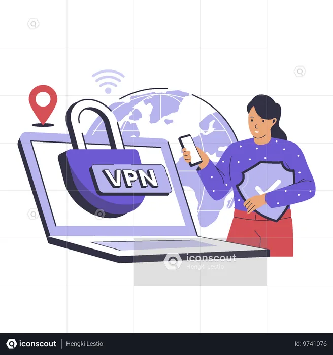 Service VPN  Illustration