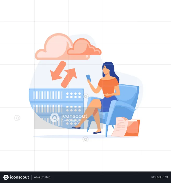 Servicio de infraestructura de datos  Ilustración