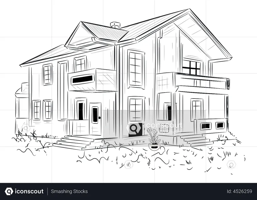 Shack House  Illustration