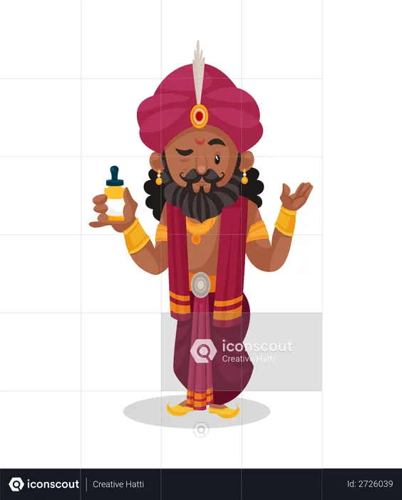 Shakuni  Illustration