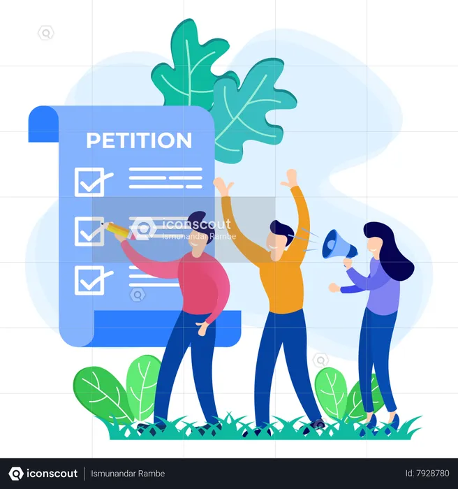 Share the petition  Illustration