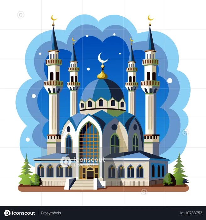 Sharif-Moschee  Illustration