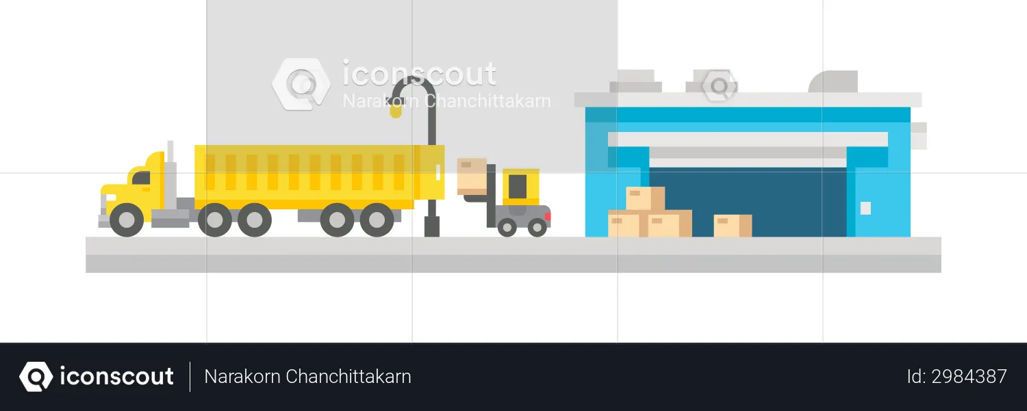 Shipping service  Illustration