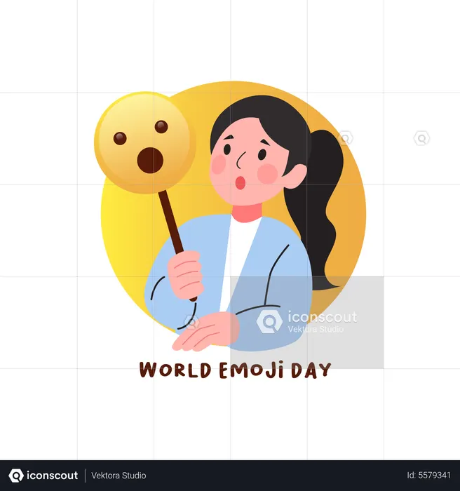 Shock Emoji Emoji Illustration