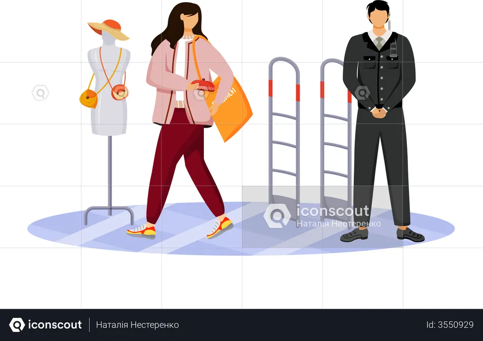 Shoplifting  Illustration