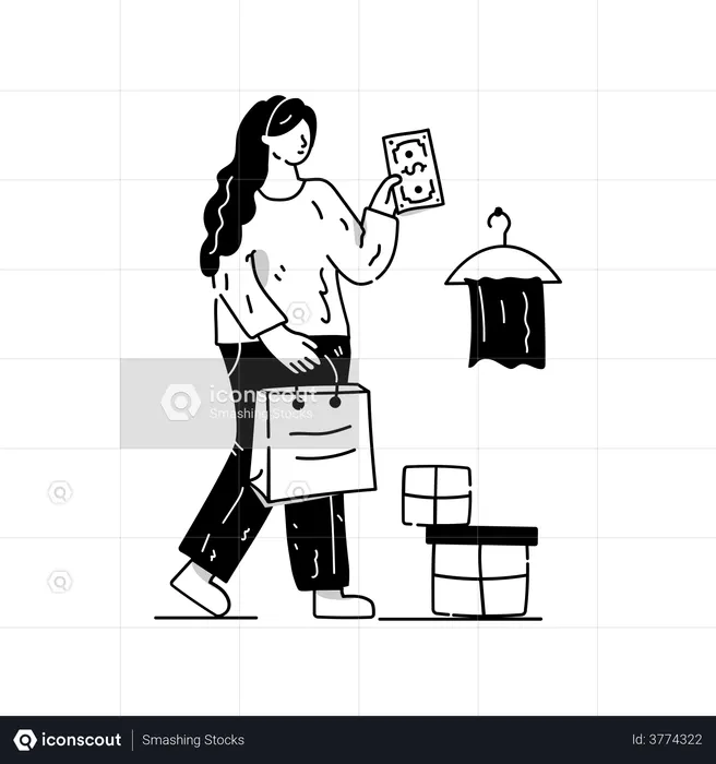 Shopping  Illustration