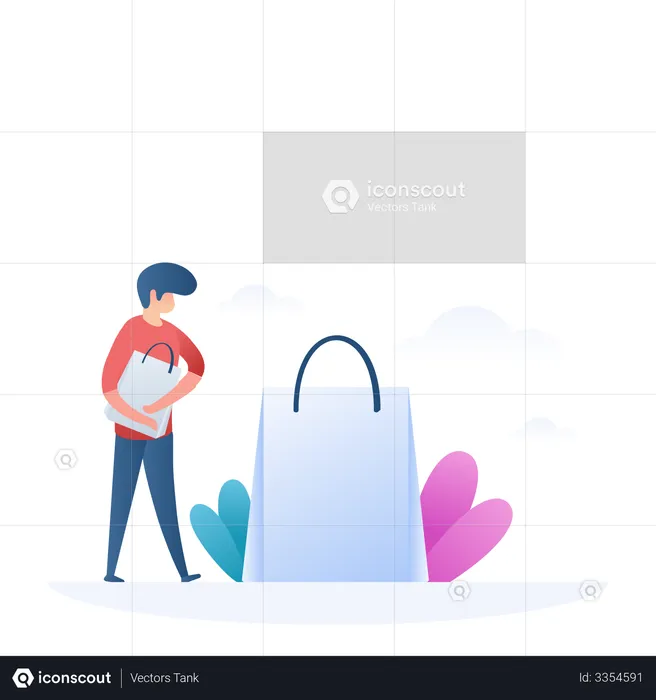 Shopping Bag  Illustration