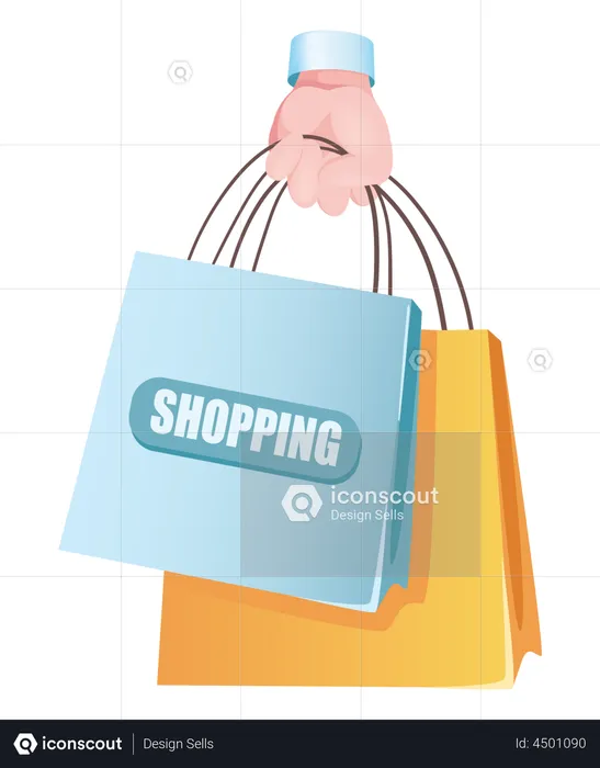 Shopping Bags  Illustration
