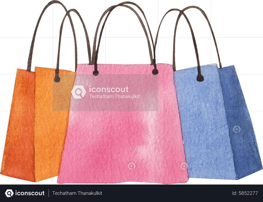 Shopping Bags  Illustration