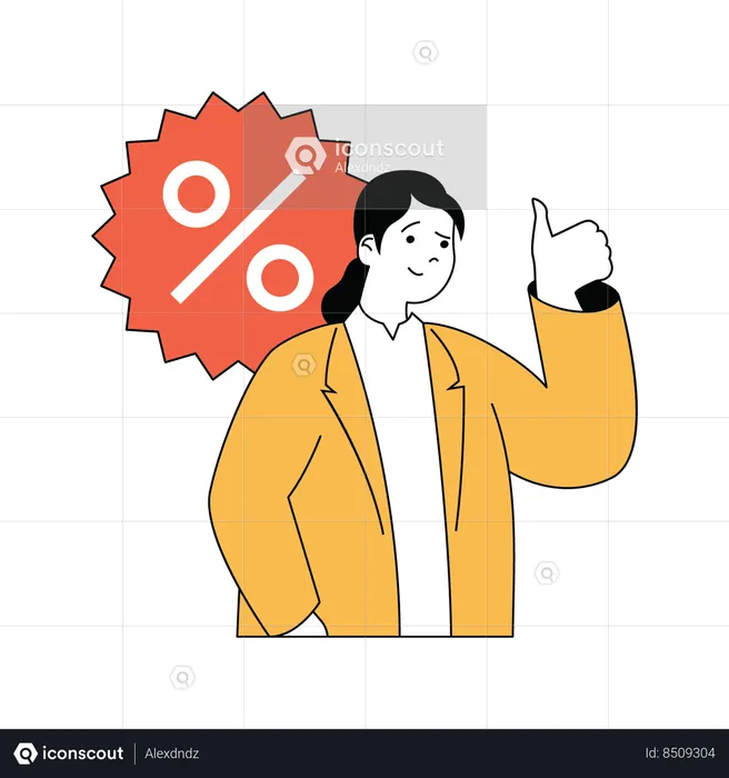 Shopping discount  Illustration