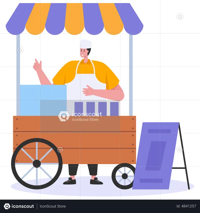 Shopping Market Fair  Illustration