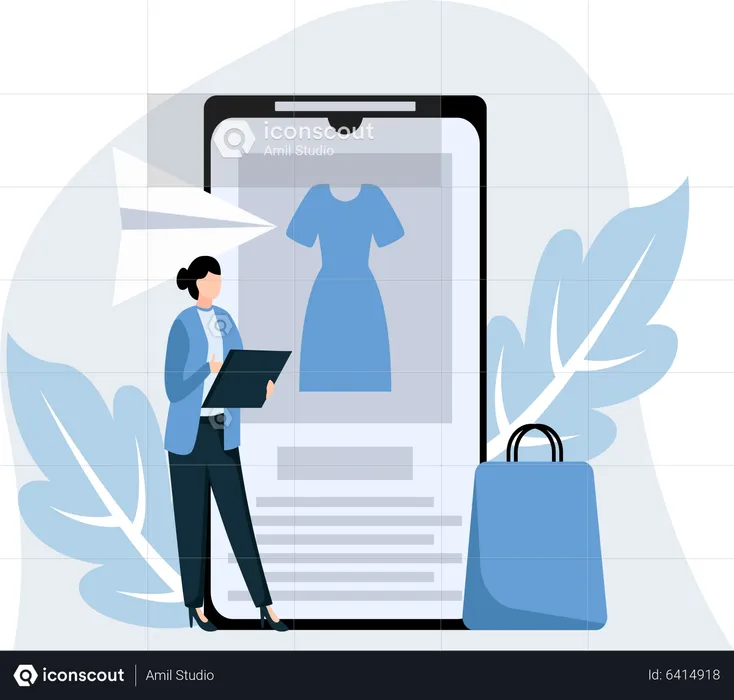 Shopping Offer  Illustration