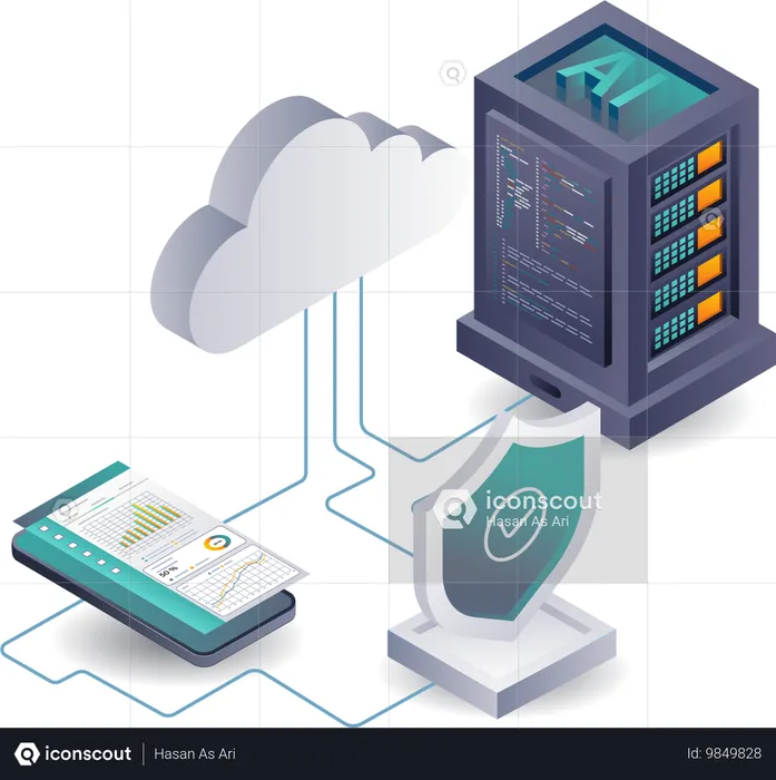 Sistema de análise de segurança para servidores de Big Data  Ilustração