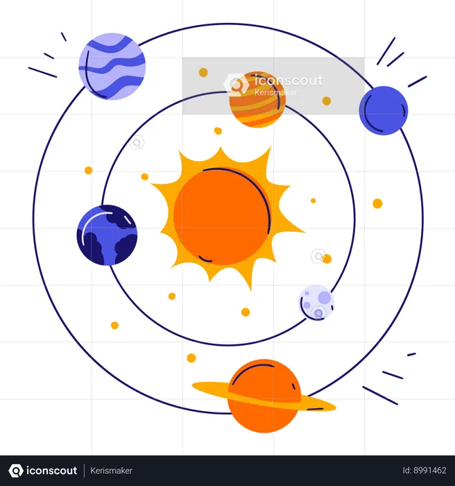 Sistema solar  Ilustración