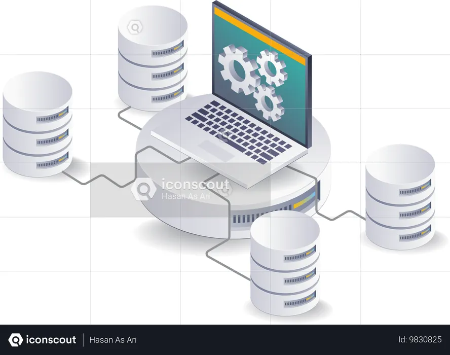 Sistemas de Mantenimiento de Bases de Datos en Infraestructura Tecnológica  Ilustración