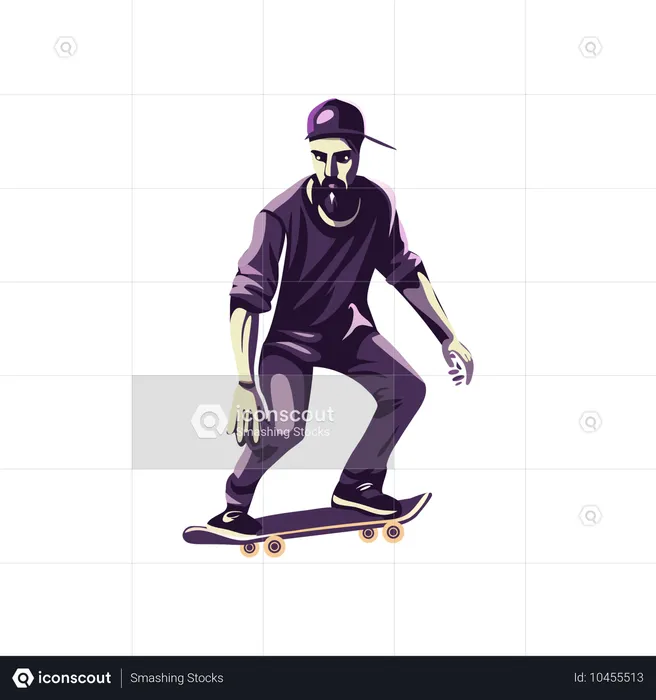 Skateboarder  Illustration