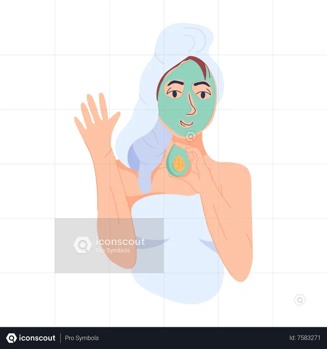 Skin Care  Illustration