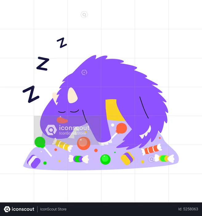 Slumber Monster  Illustration