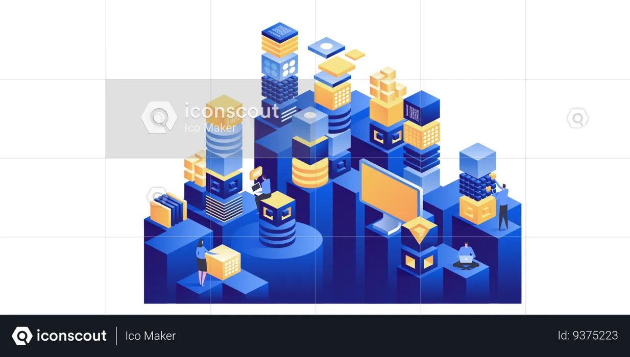 Smart city  Illustration