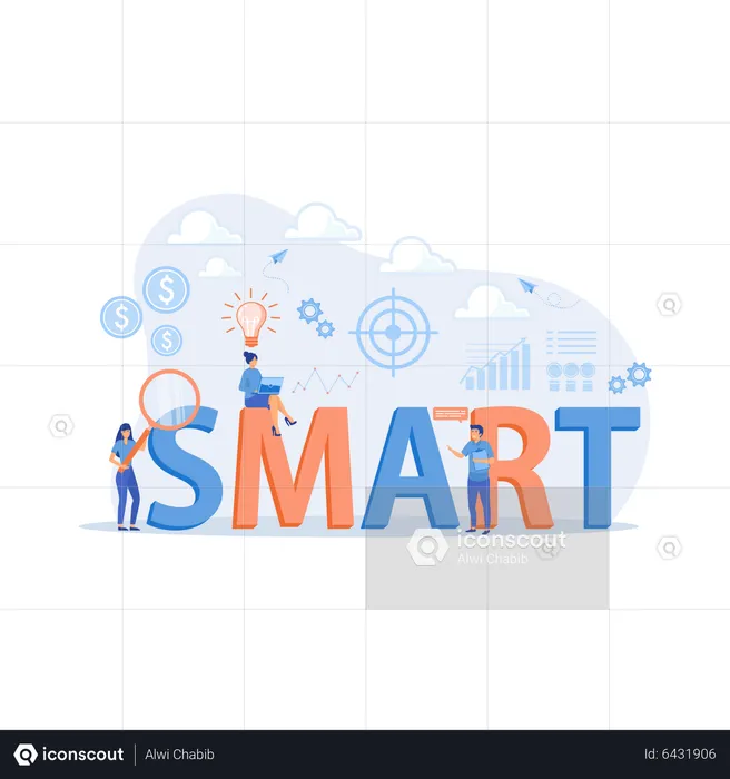 Smart Objectives  Illustration