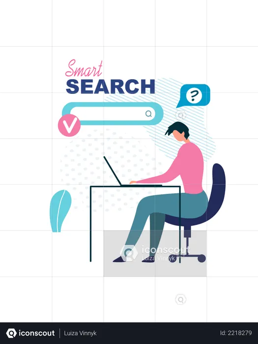 Smart search  Illustration