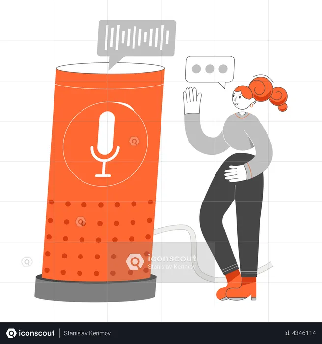 Smart speaker  Illustration