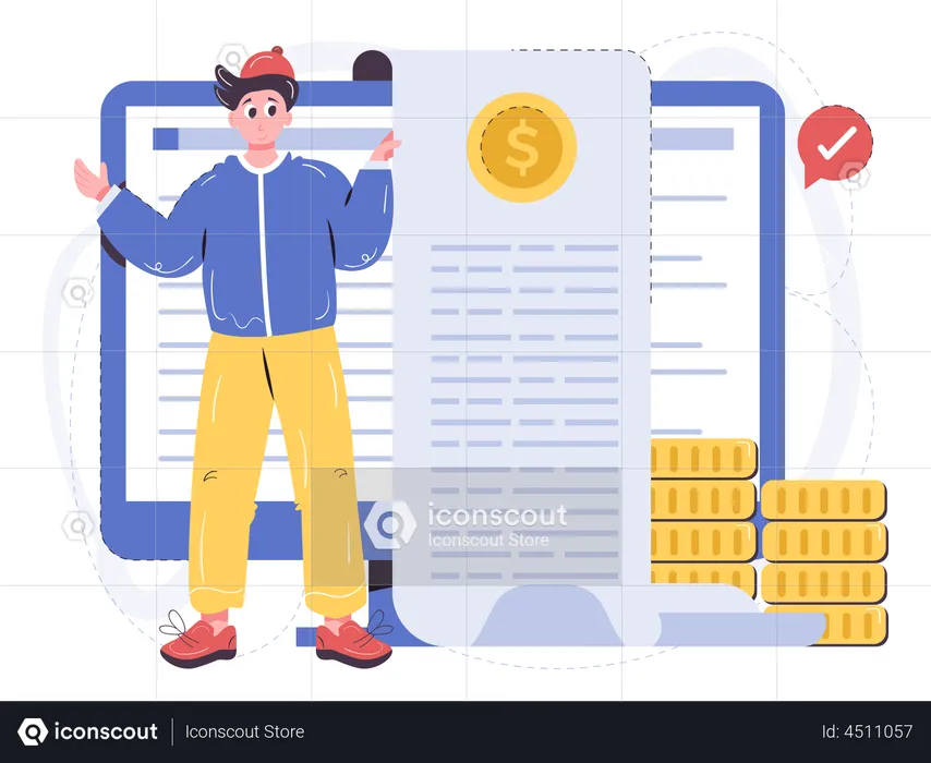 Smart transaction reporting  Illustration