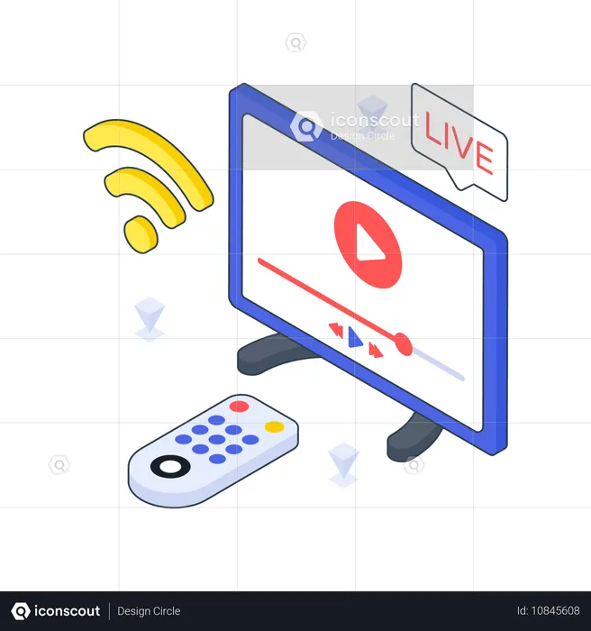 Smart-TV  Illustration