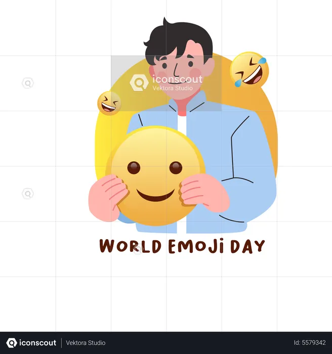 Smile Emoji Emoji Illustration