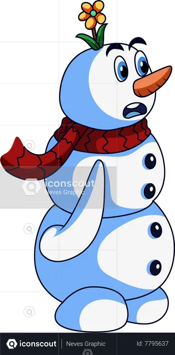 Snow Buddy  Illustration