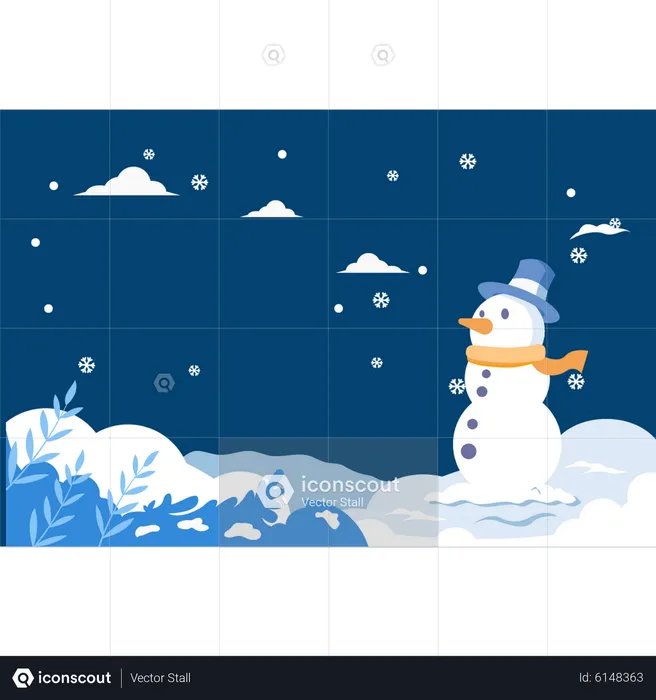 Snowman  Illustration