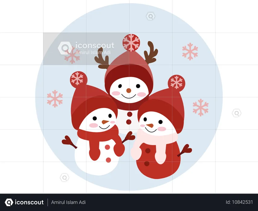 Snowman  Illustration