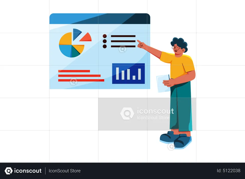 Social Media Analytics  Illustration