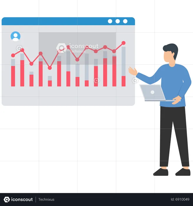 Best Social media dashboard Illustration download in PNG & Vector format