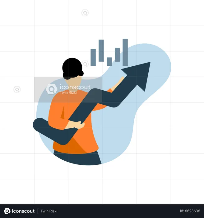 Social network analysis diagram  Illustration